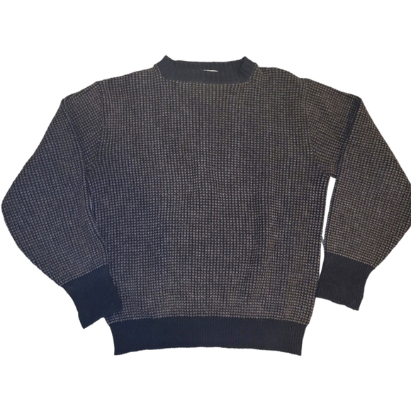 Wickbury Lambs Wool Blend Vintage Men's Knit Sweater Size: 44 - Picture 1 of 4